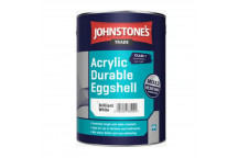 Acrylic durable Eggshell Brilliant White 2.5ltr