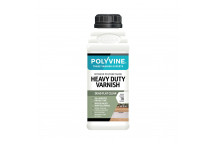 POLYVINE - HEAVY DUTY VARNISH DEAD FLAT 500ML