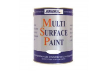 BEDEC - MULTI SURFACE PAINT SATIN SOFT WHITE 750MLS