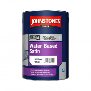 Aqua Satin Brilliant White 1 ltr