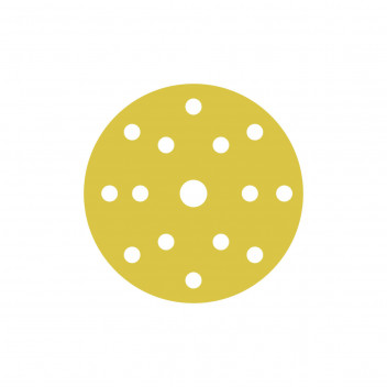 KENMA ZAI KZ-PREP GOLD SANDING DISC 150MM 15H P180 PK 50