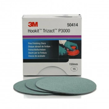 3M P5000 TRIZACT HOOKIT FOAM ABRASIVE 150MM (PKT 15)