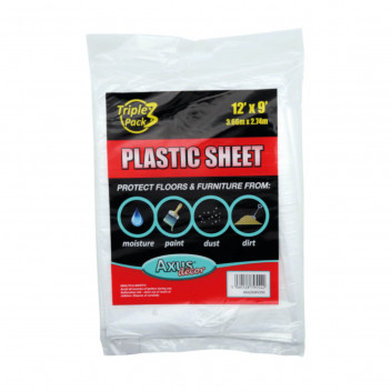 AXUS - PLASTIC SHEET 12 X 9, TRIP