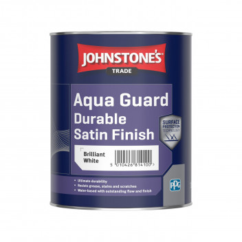 Aqua Guard Satin Brilliant White 1ltr