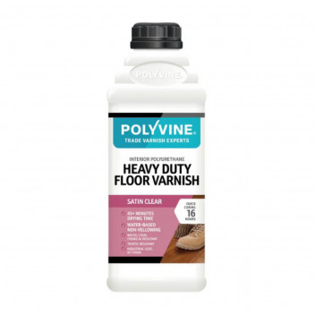 POLYVINE - HEAVY DUTY VARNISH SATIN 500ML