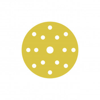 KENMA ZAI KZ-PREP GOLD SANDING DISC 150MM 15H P320 PK 50