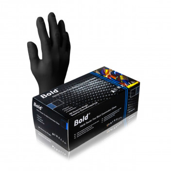 AURELIA NITRILE BLUE POWDER FREE GLOVES M (100 PER BOX)